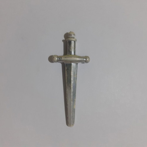 Playmobil Nuremberg sword 104, nickel wear