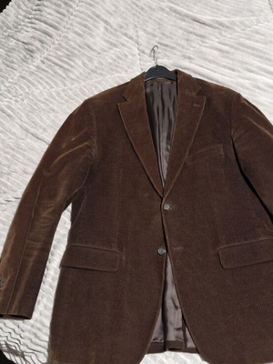 Brown corduroy jacket L like new