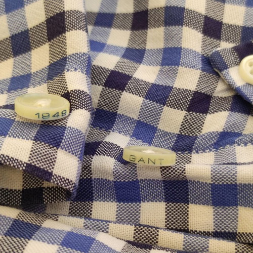 Gant Regular Fit Checked Summer Shirt 2XL