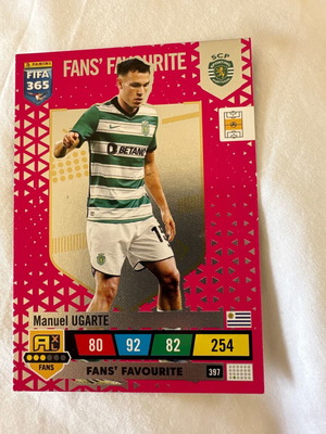 Panini FIFA 365 Manual Ugarte Fans Favourite 397 used