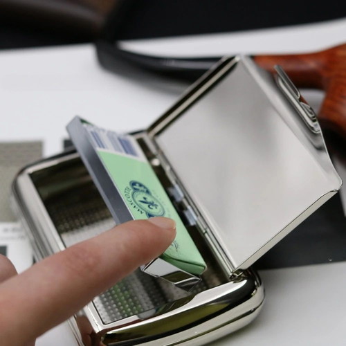 stainless steel tobacco case