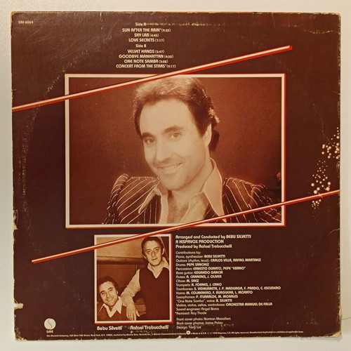 Bebu Silvetti Concert from the Stars LP vinyl like new, jazz