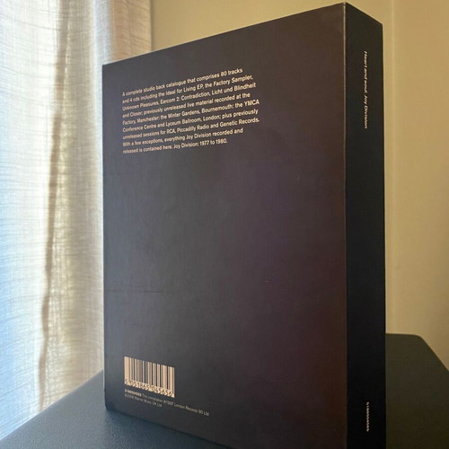 Joy Division Heart and Soul 4CD Box Set like new
