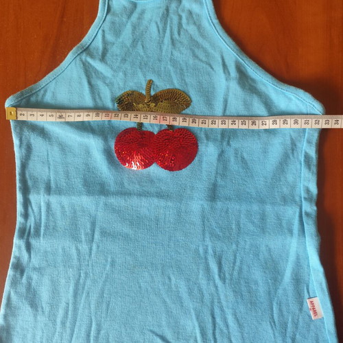 Handmade bikini and turquoise cherry halter top bundle new
