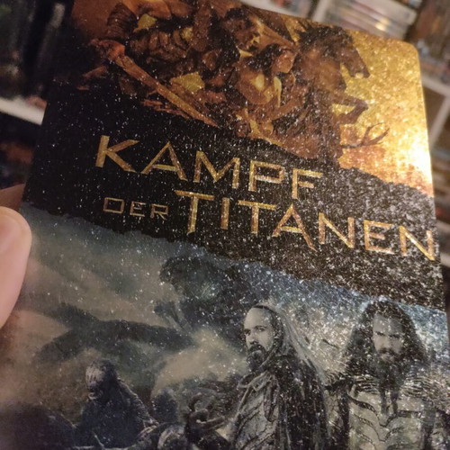 Clash of the Titans Steelbook Blu-Ray like new with 3D gift disc