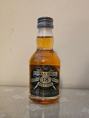 Chivas Regal 18yo Whisky miniature new, sealed 50ml