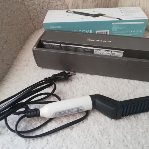 Beard and mustache straightening device new