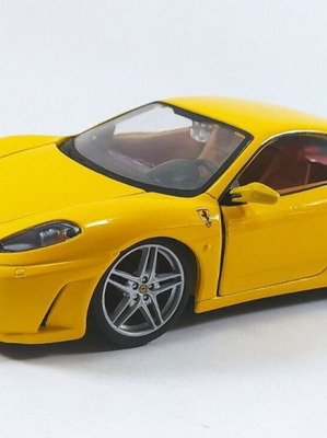 Ferrari F430 Coupe used 1/24 yellow Maisto