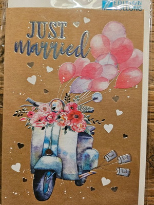 Wedding greeting card new