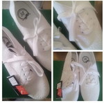 Women's shoes new, classic timeless style, white size 38