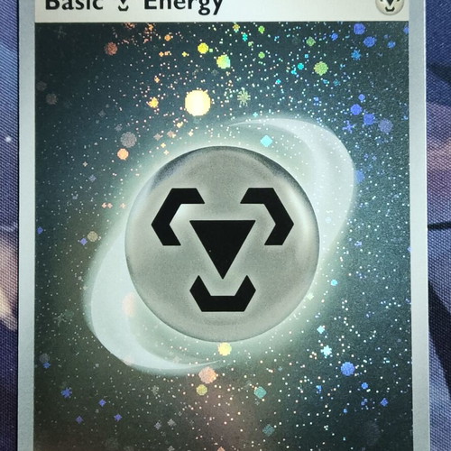 Basic Metal Energy Galaxy Holo Pokemon like new