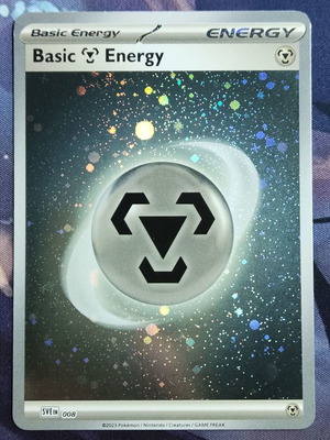 Basic Metal Energy Galaxy Holo Pokemon like new