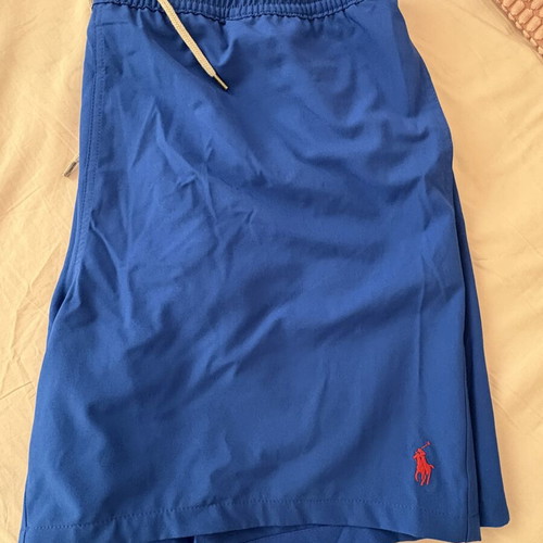 Ralph Lauren Polo men's swim shorts XXL blue new