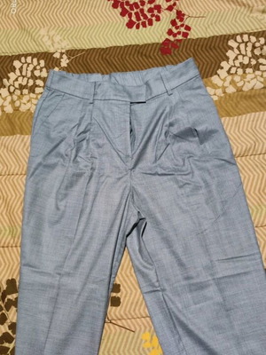 Gray fabric suit pants H&M like new, size 44