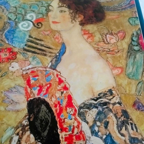 Klimt The Lady with the Fan 1000-Piece Puzzle like new