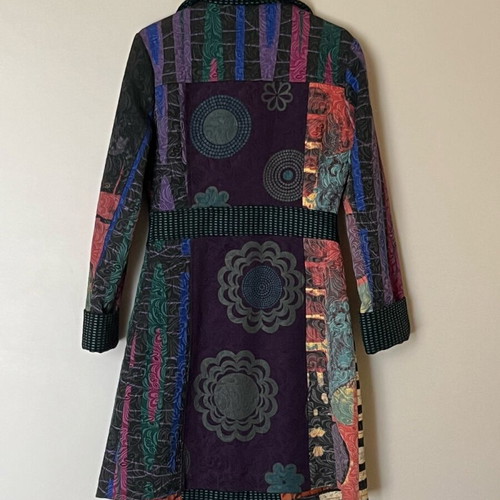 Women’s coat like new, multicolor, size XS/S