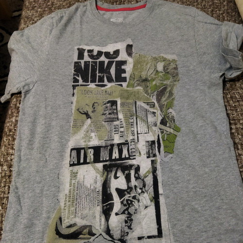 Nike men's small t-shirt used, gray