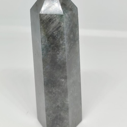 Natural Labradorite Crystal Obelisk 8cm 71gr like new