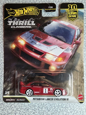 Hot Wheels Mitsubishi Lancer Evolution VI καινούργιο