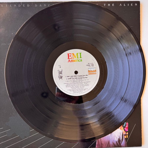 David Bowie Loving The Alien 12" Maxi Single pop, near mint
