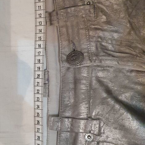 Iceberg women's elastic skinny pants with degradé ombré effect, like new, size M