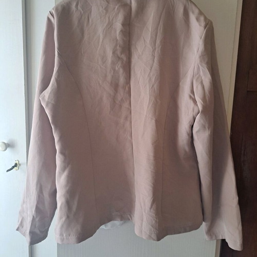 Women's blazer beige like new, size L/XL