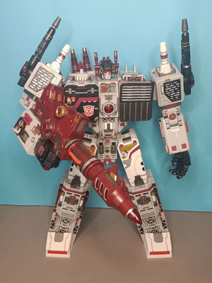 Transformers Metroplex Siyang Culture Y-C001 Vladivostok figure, custom-painted