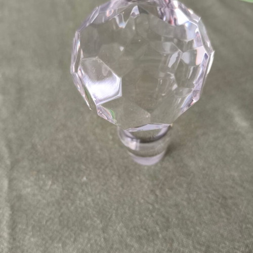 Crystal bottle stoppers like new, set of 2