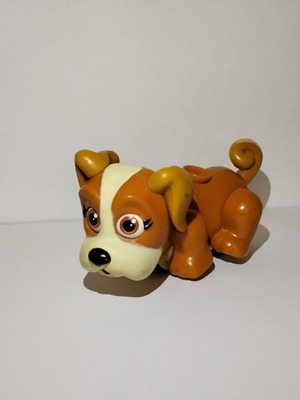 Pet Parade Giochi Preziosi French Bulldog figure used, 9 cm