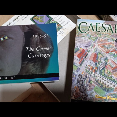 Caesar 2 PC game big box used, no CD