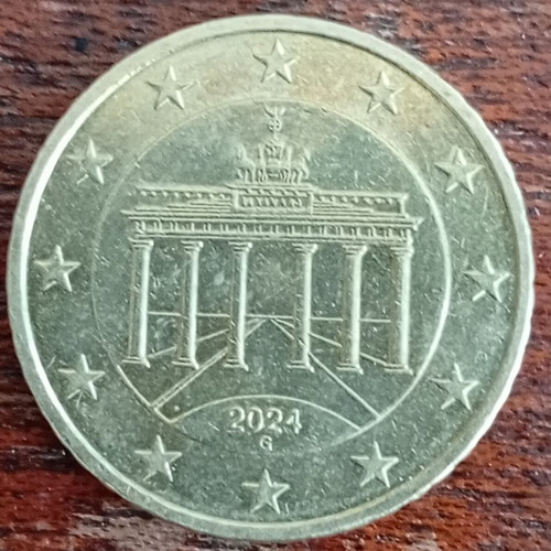 50 Euro Cent Germany 2024 Like New