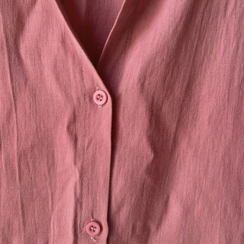Yookie sleeveless blouse with ruffles XXL like new, pink-salmon
