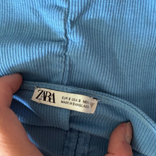 Blue top like new, size S