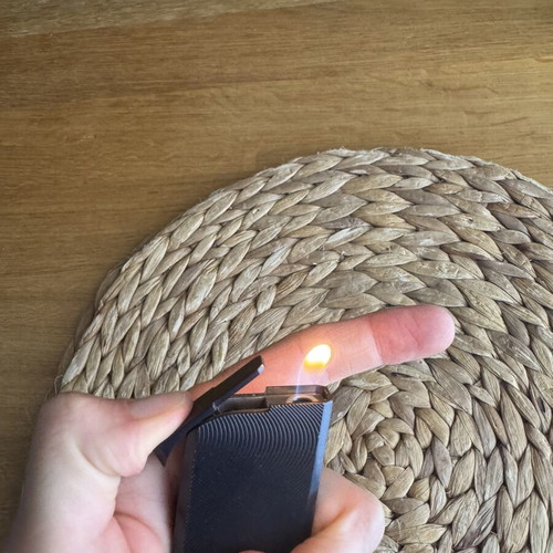 Marlboro metal promotional lighter used