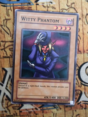 Witty Phantom κάρτα Yu-Gi-Oh! σαν καινούργιο