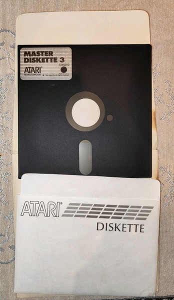  Master Diskette 3 -Atari DX 5052 1983.