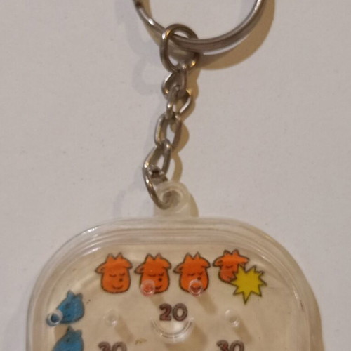 Vintage Goody's Decorative Keychain Flip Game Used