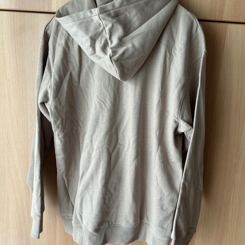 H&M zip-up hoodie new kids size 170 beige brown