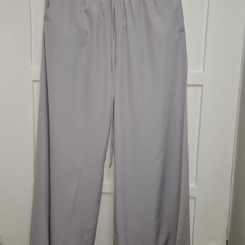 Women's summer pants new, lightweight, comfortable, wide, gray