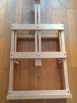 Tabletop easel with drawing board and 4 A1 drawing sheets like new