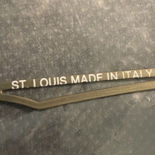 Saint Louis sunglasses new, Italian, gray and black