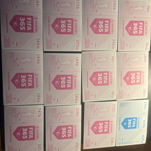Panini 365 stickers 2018-19, like new