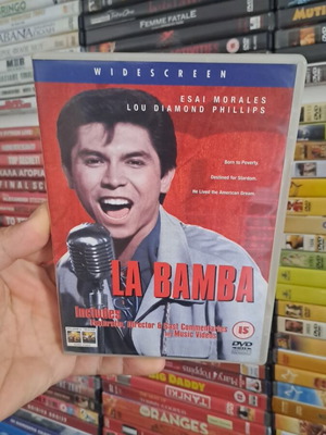 La Bamba DVD used, adventure romantic social genres, subtitles