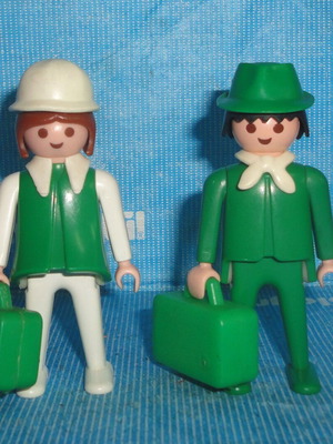 Playmobil figures like new, pack of 2