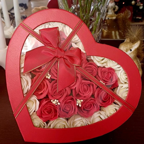 Soap leaf roses new decorative