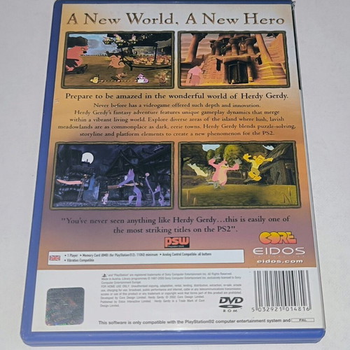 Herdy Gerdy PlayStation 2 used, English version