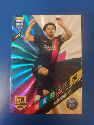 Panini Fifa 365 Adrenalyn XL 2024 Marquinhos Paris Saint Germain card like new