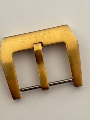 Oozoo watch strap buckle like new, stainless steel