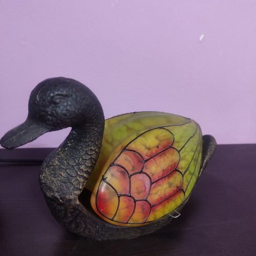 Vintage duck-shaped table lamp like new