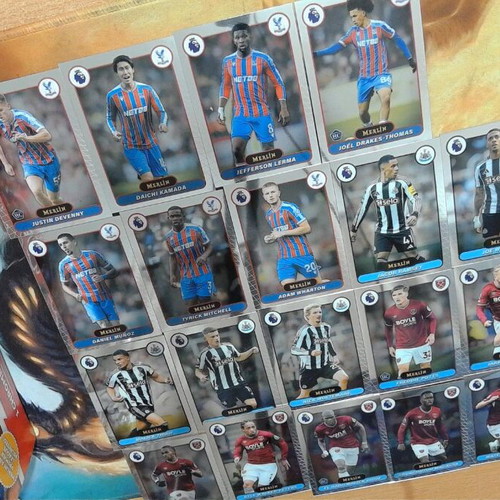 Merlin Premier League Trading Cards lot of 16 near mint